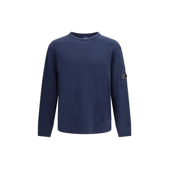 C.P. Company Blue Cotton Men's Sweatshirt